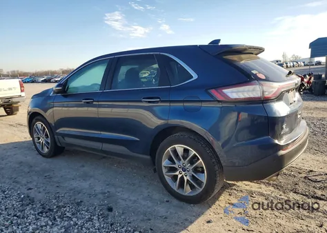 2017 Ford Edge Titanium z USA, uszkodzony, nr VIN 2FMPK3K93HBB88377